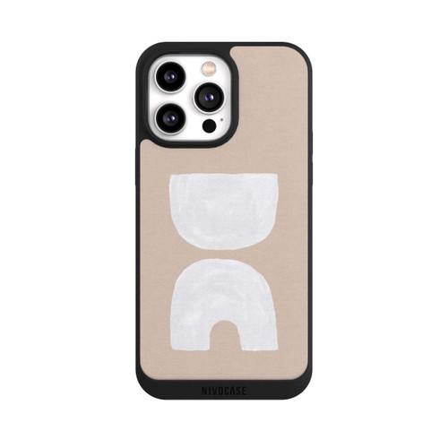 Apple iPhone 14 Pro Max NIVOpure Mid Century Brown Modern Art