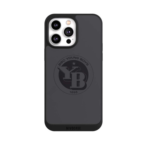 Apple iPhone 14 Pro Max NIVOpure BSC YB Logo Gris