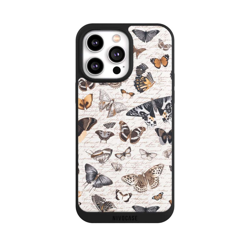 iPhone 14 Pro Max NIVOpure Schmetterling Muster Boho