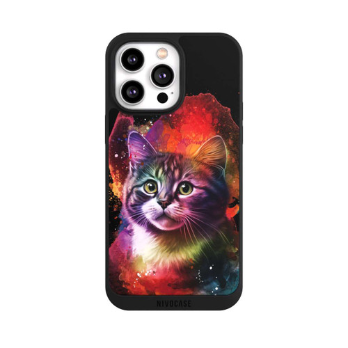 Apple iPhone 14 Pro Max NIVOpure Happy Kitty Black