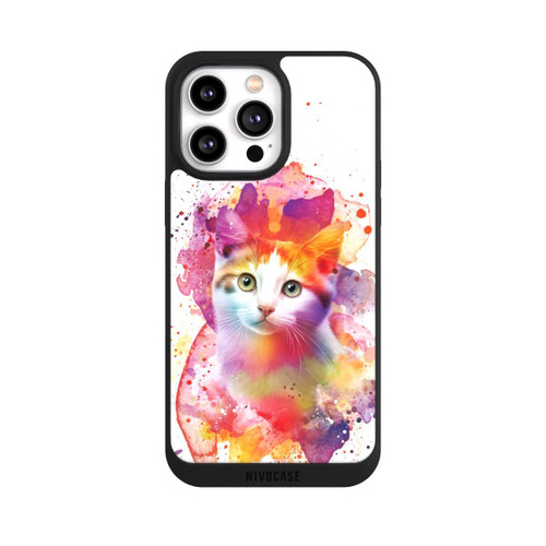 Apple iPhone 14 Pro Max NIVOpure Happy Kitty White