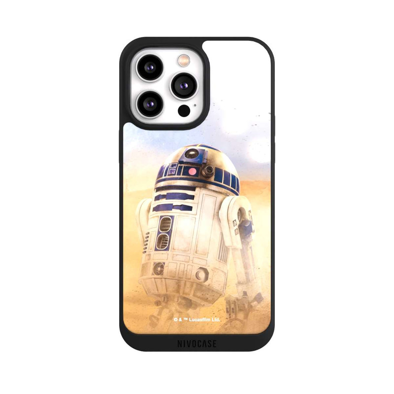 iPhone 14 Pro Max NIVOpure R2D2 in der Wüste