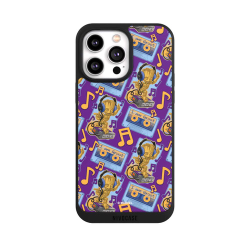 Apple iPhone 14 Pro Max NIVOpure Groot Comic Headphones Guardians of the Galaxy