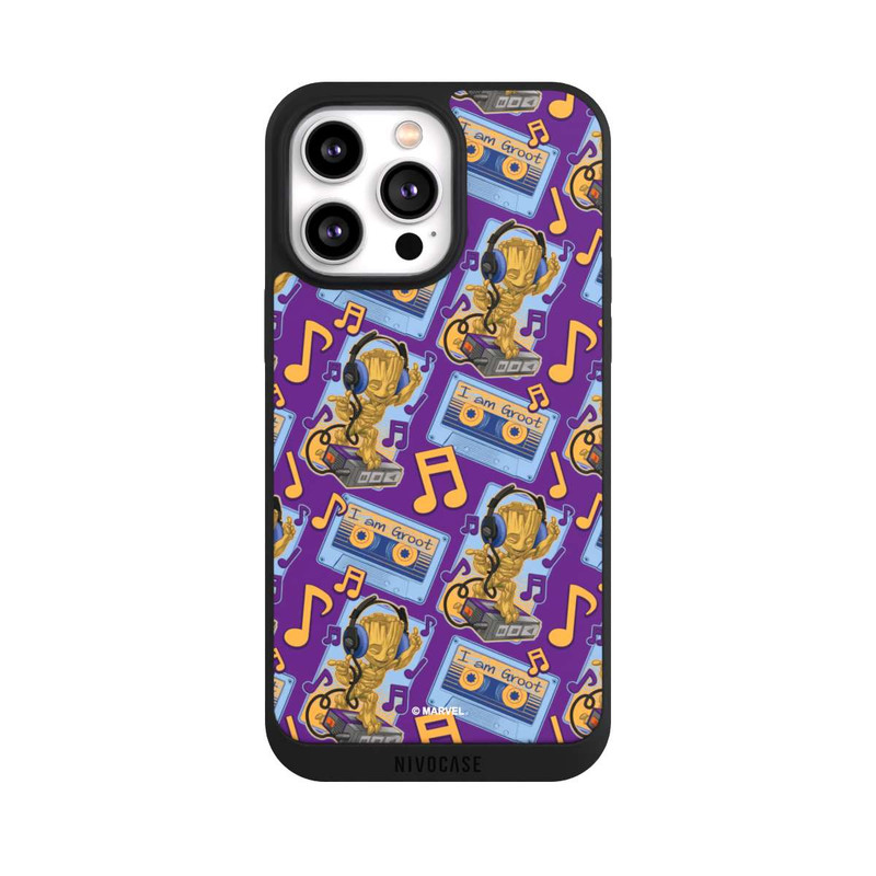 iPhone 14 Pro Max NIVOpure Groot Comic Headphones Guardians of the Galaxy