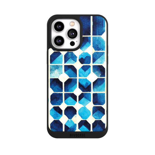 Apple iPhone 14 Pro Max NIVOpure Blue Pattern