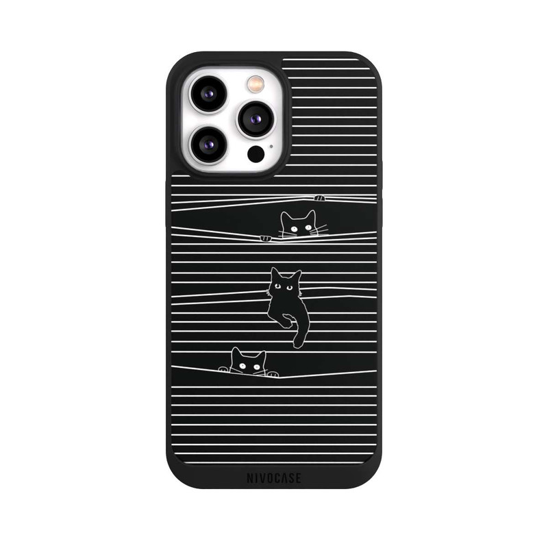 iPhone 14 Pro Max NIVOpure Cats Peeping