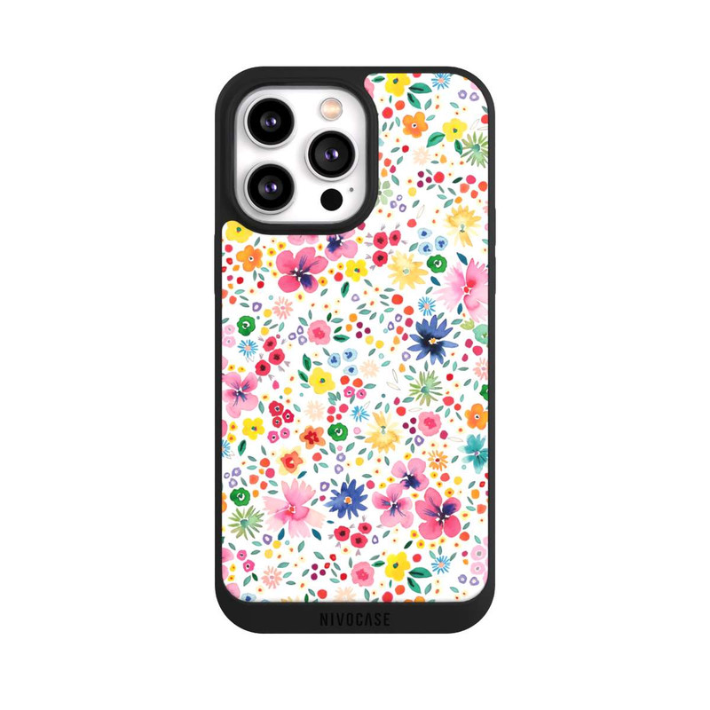 iPhone 14 Pro Max NIVOpure Millefleurs Pink Spring Garden