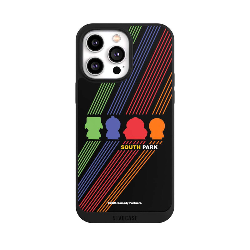 iPhone 14 Pro Max NIVOpure South Park Boys Colored Stripes
