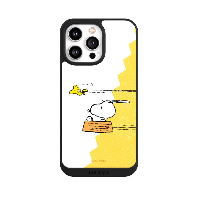 iPhone 14 Pro Max NIVOpure Snoopy avec Woodstock