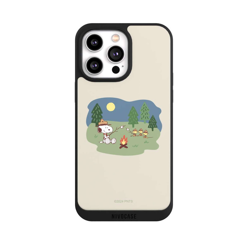 iPhone 14 Pro Max NIVOpure Snoopy Lagerfeuer