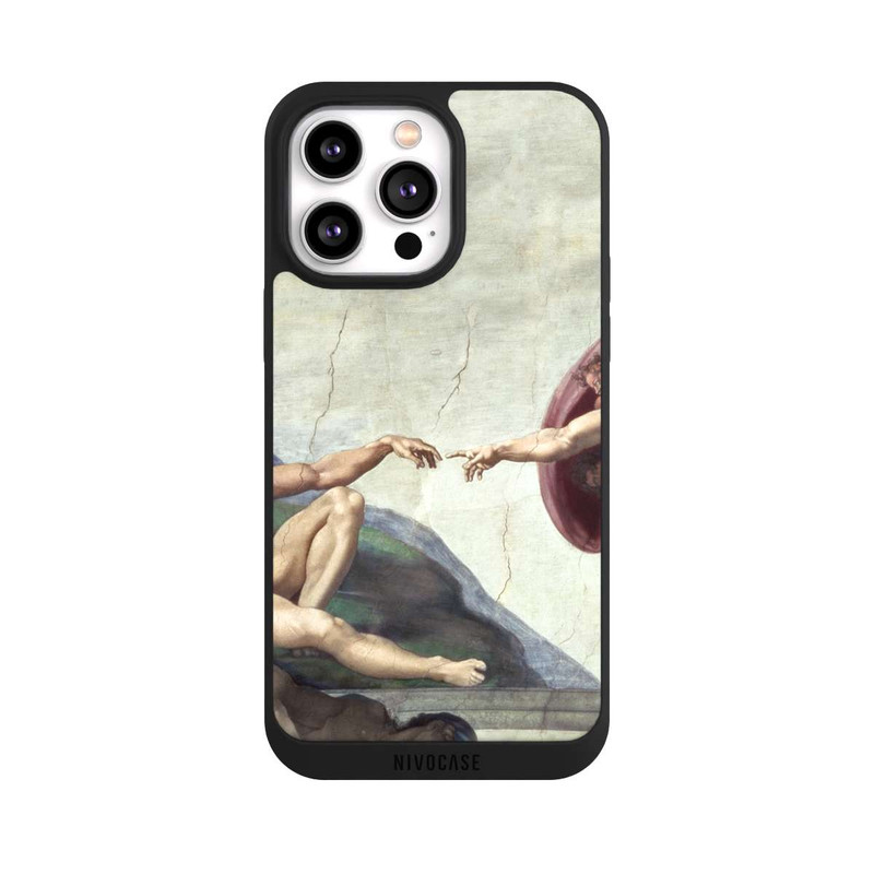 iPhone 14 Pro Max NIVOpure La Création d'Adam-Michel-Ange (Buonarroti)