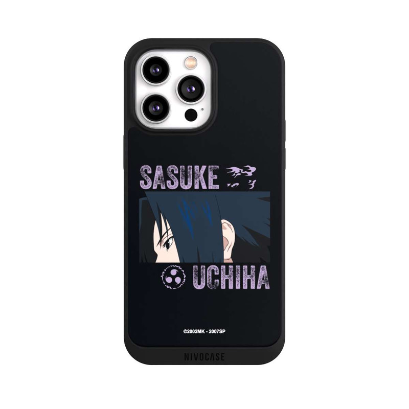 iPhone 14 Pro Max NIVOpure Sasuke Uchiha Gros plan