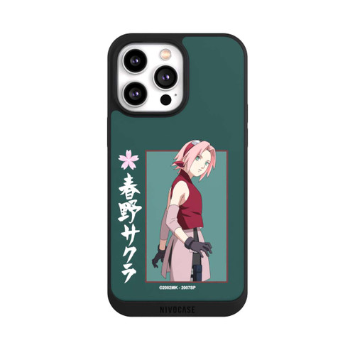 Apple iPhone 14 Pro Max NIVOpure Sakura Grüner Hintergrund