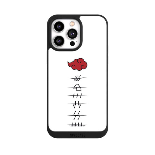 Apple iPhone 14 Pro Max NIVOpure Akatsuki Mitgliedersymbole Weiß