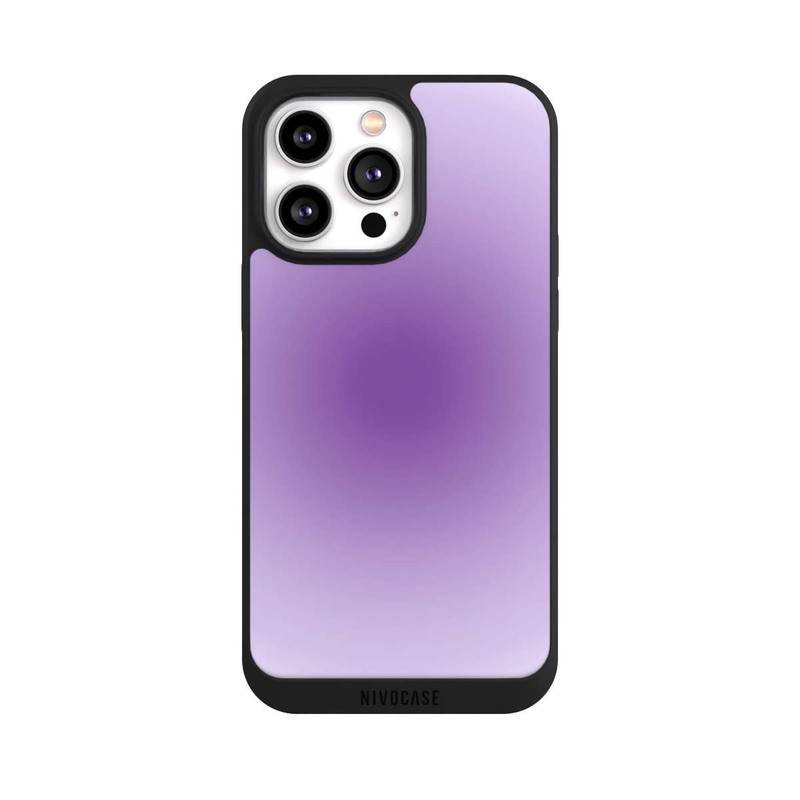 iPhone 14 Pro Max NIVOpure Aura Lila Kreis