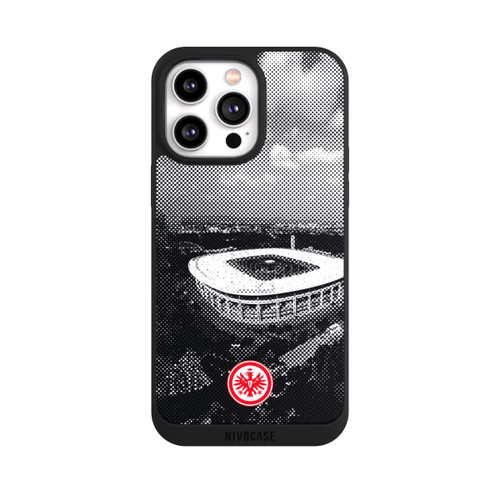 Apple iPhone 14 Pro Max NIVOpure SGE Stadion Schwarz Weiß