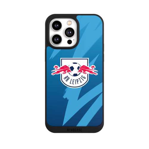 Apple iPhone 14 Pro Max NIVOpure RB Leipzig Pattern Blau