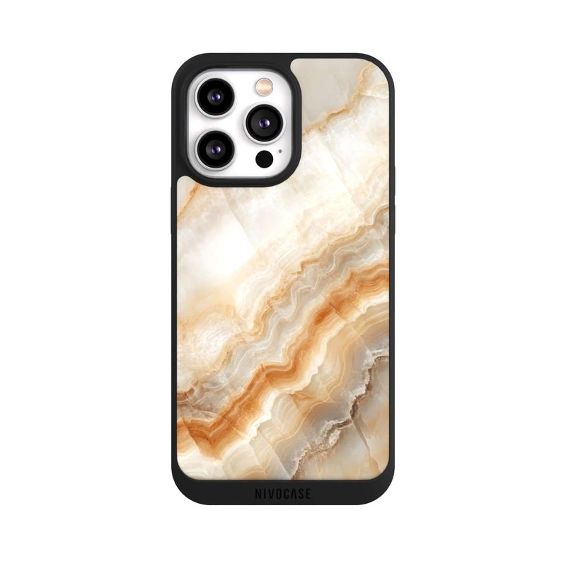 iPhone 14 Pro Max NIVOpure Honig Marmor