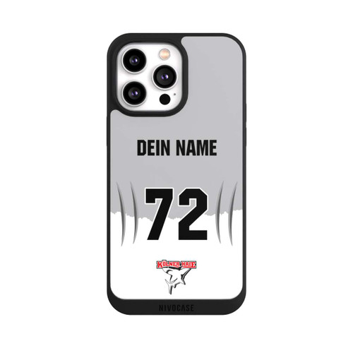 Apple iPhone 14 Pro Max NIVOpure Kölner Haie Trikotmotiv Personalisierbar