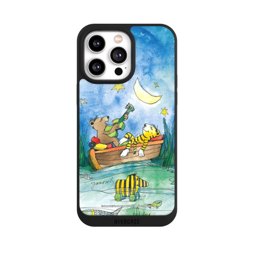 Apple iPhone 14 Pro Max NIVOpure Bär und Tiger im Mondschein