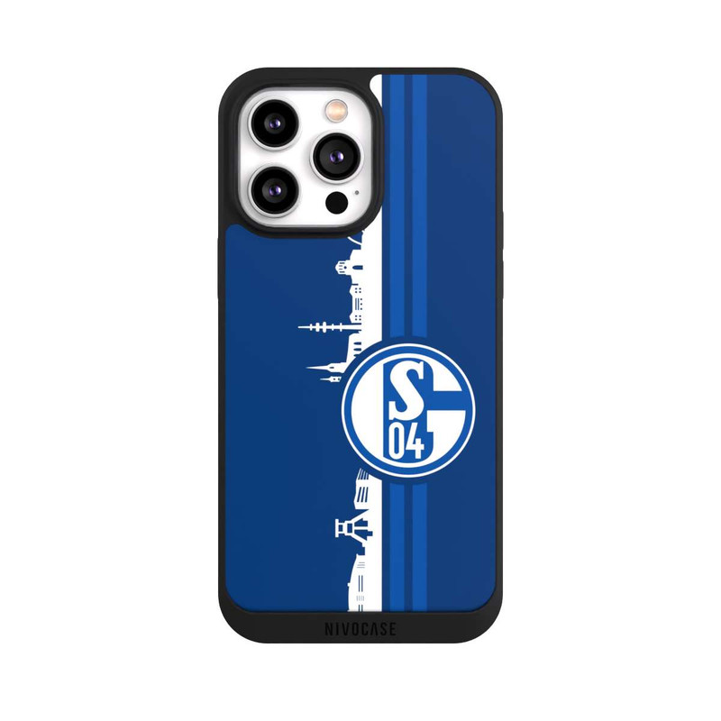 iPhone 14 Pro Max NIVOpure Schalke 04 Skyline Blau