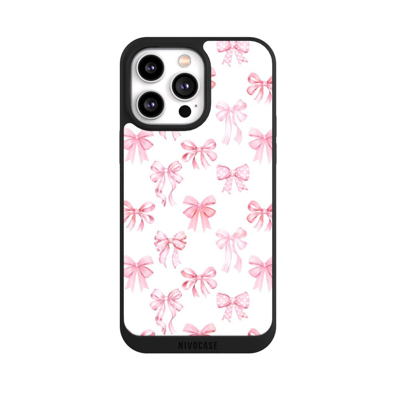 iPhone 14 Pro Max NIVOpure Baby Pink Bows