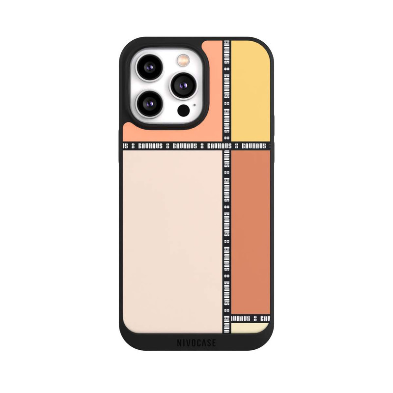 iPhone 14 Pro Max NIVOpure Bauhaus Squares-Pastel