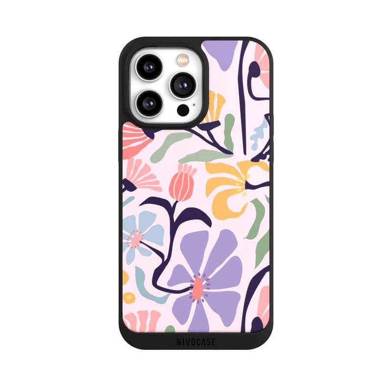 iPhone 14 Pro Max NIVOpure Flower Market Ibiza Pink