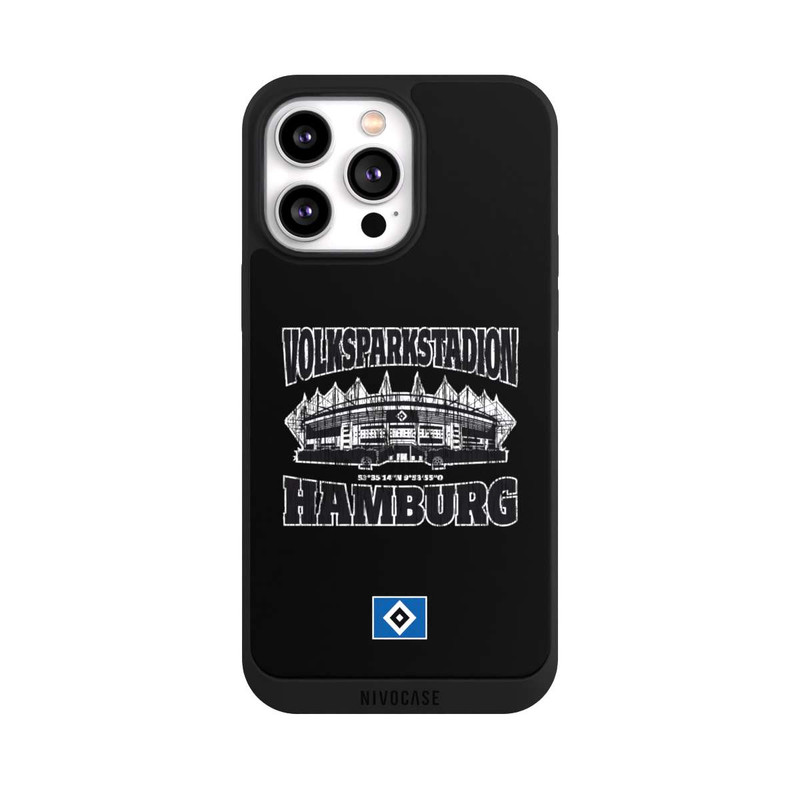 iPhone 14 Pro Max NIVOpure HSV Volksparkstadion Schwarz