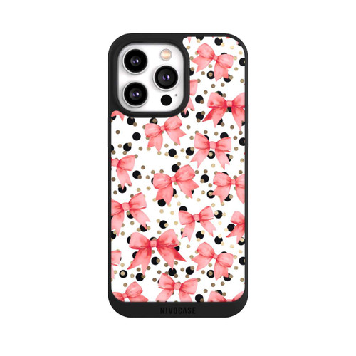 Apple iPhone 14 Pro Max NIVOpure Red Bows and Polka Dots