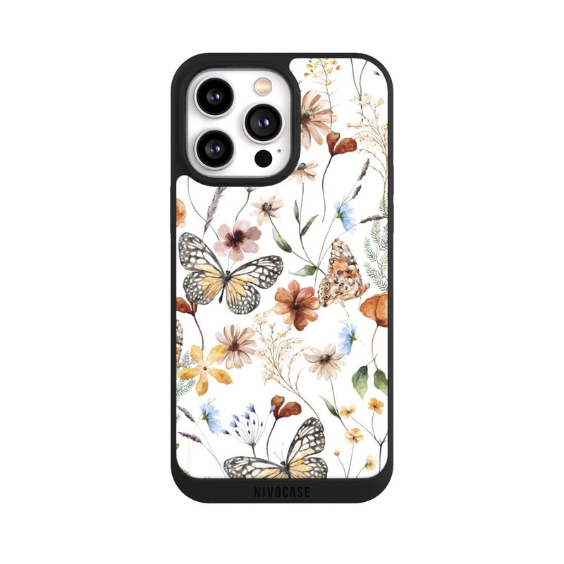 iPhone 14 Pro Max NIVOpure Wildflowers and Butterflies Pattern