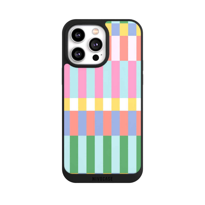 iPhone 14 Pro Max NIVOpure Checked Theme Pastel
