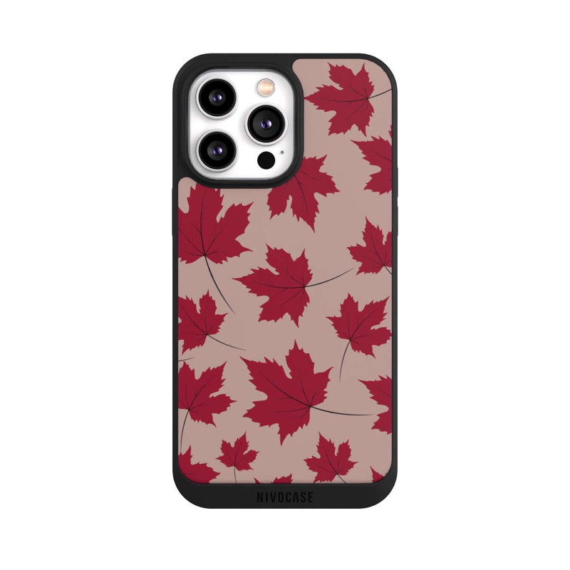 iPhone 14 Pro Max NIVOpure Herbstzauber Rote Blätter