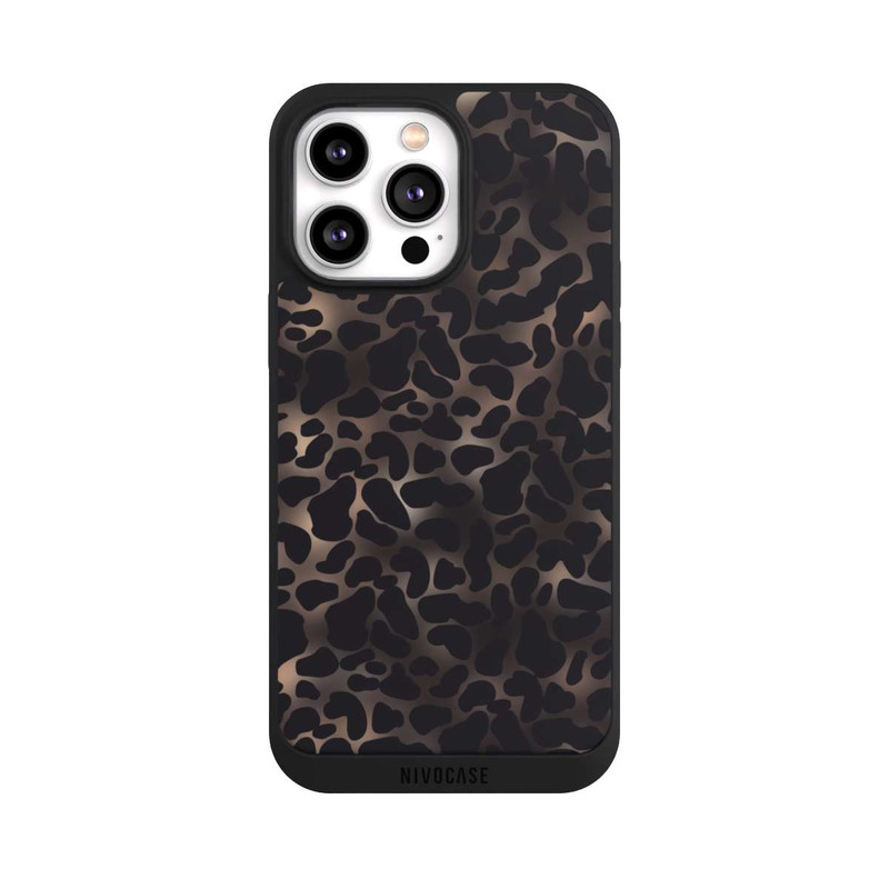 iPhone 14 Pro Max NIVOpure Leo-Muster dunkel