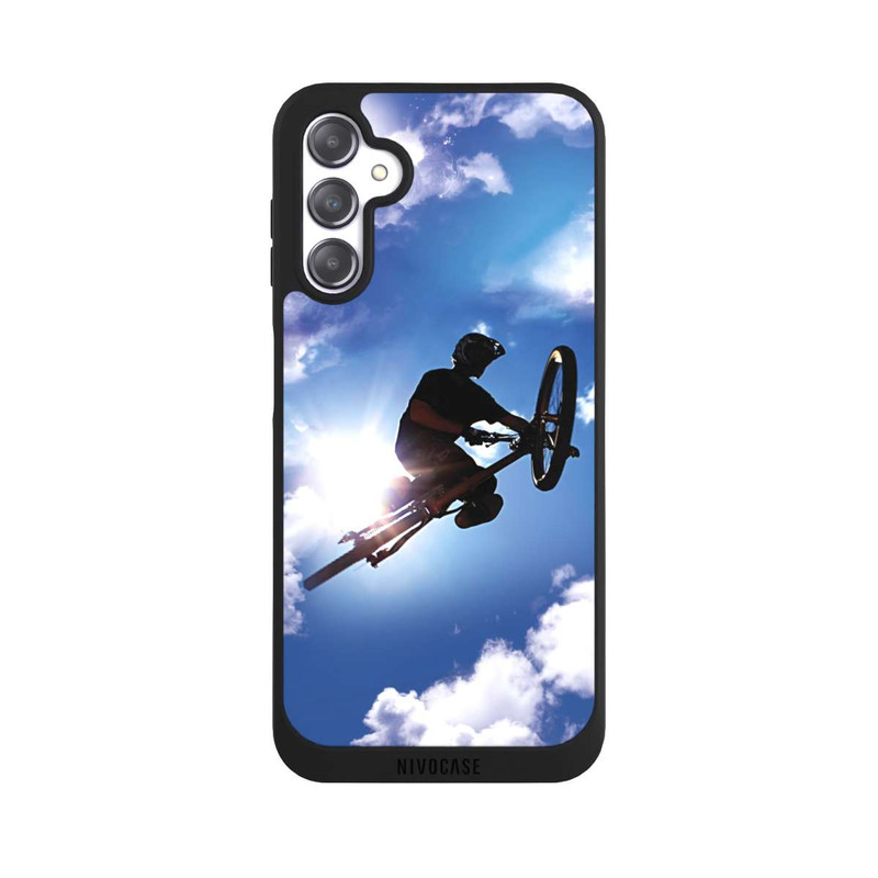 Galaxy A14 5G NIVOpure Flying so High with my Bike in the Sky