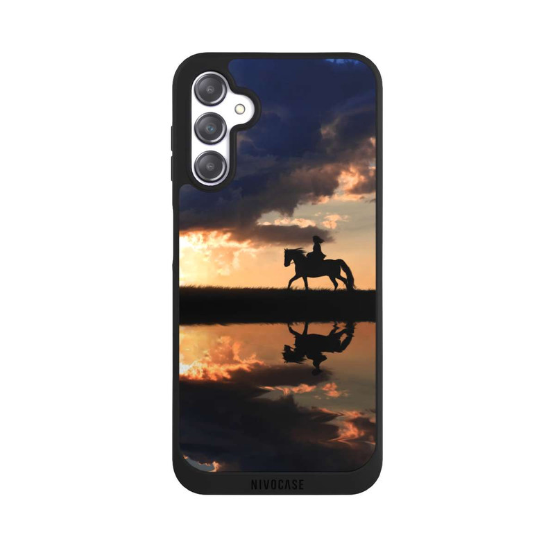 Galaxy A14 5G NIVOpure Randonnée à Cheval au Crépuscule