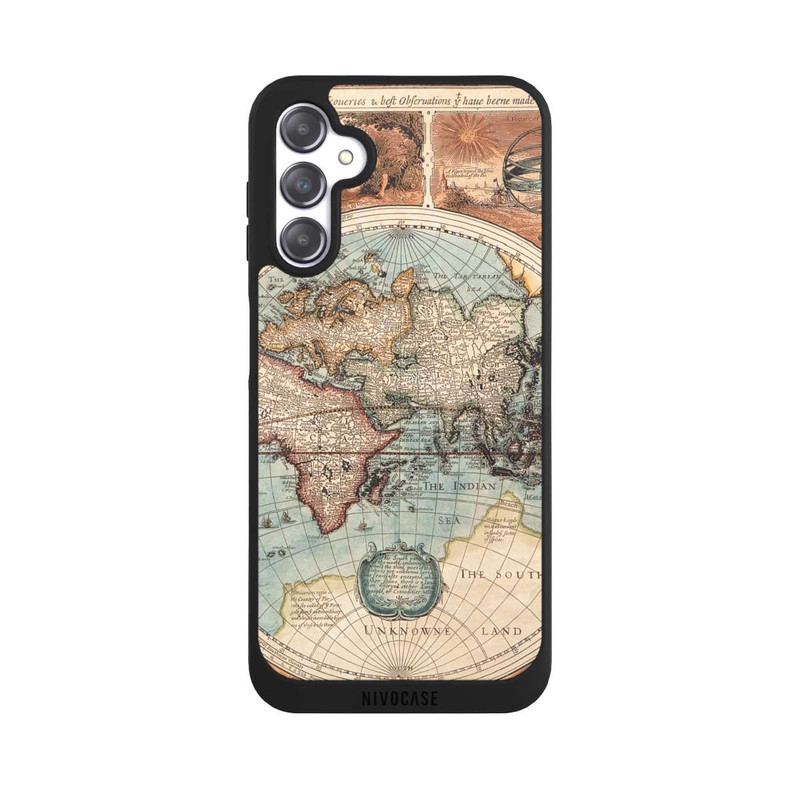Galaxy A14 5G NIVOpure Vintage Weltkarte