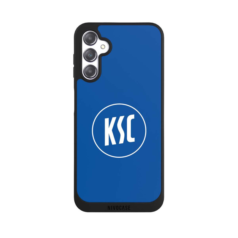 Galaxy A14 5G NIVOpure KSC Logo auf Blau