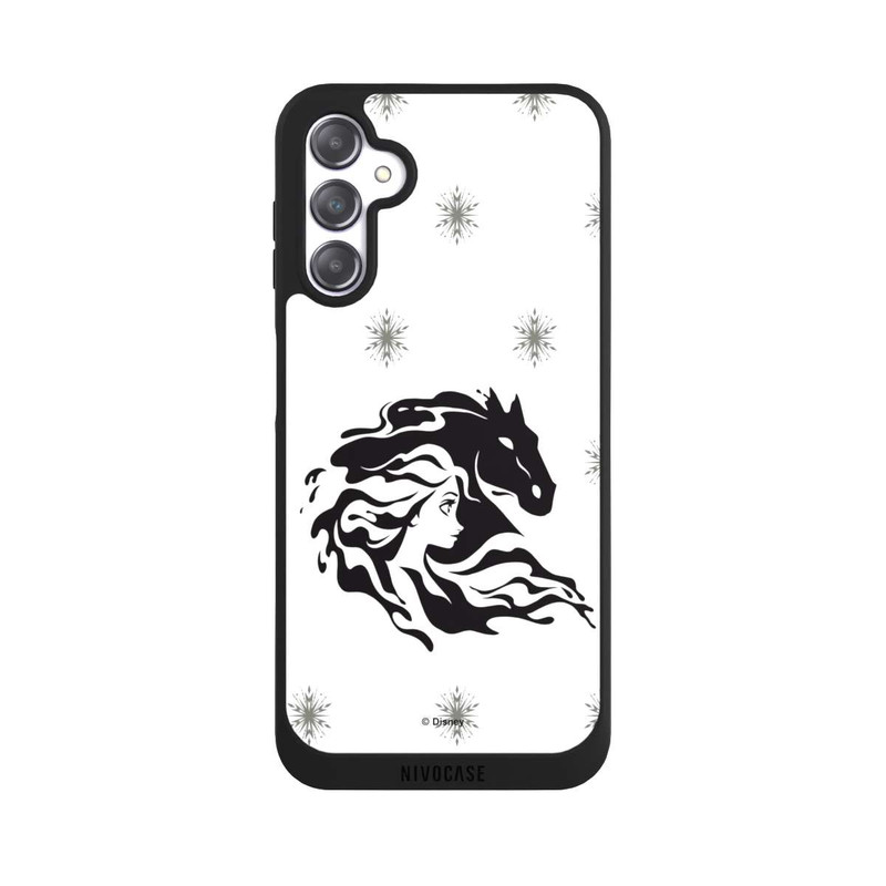 Galaxy A14 5G NIVOpure Elsa Waterhorse Eiskönigin 2 black and white