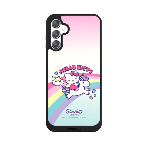 Samsung Galaxy A14 5G NIVOpure Hello Kitty Regenbogen 