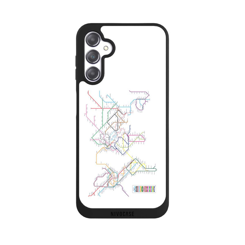 Galaxy A14 5G NIVOpure Metro-Weltkarte