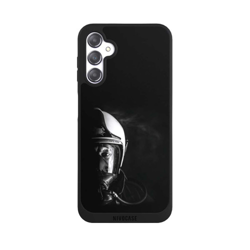 Samsung Galaxy A14 5G NIVOpure Feuerwehrmann Nahaufnahme Schwarz
