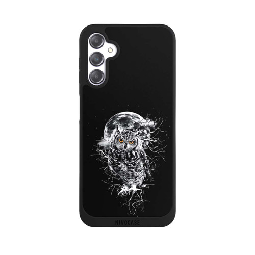 Samsung Galaxy A14 5G NIVOpure Eule in Schwarz/Weiß