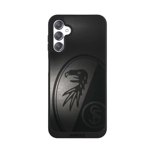 Samsung Galaxy A14 5G NIVOpure SC Freiburg Dot Metall Hintergrund