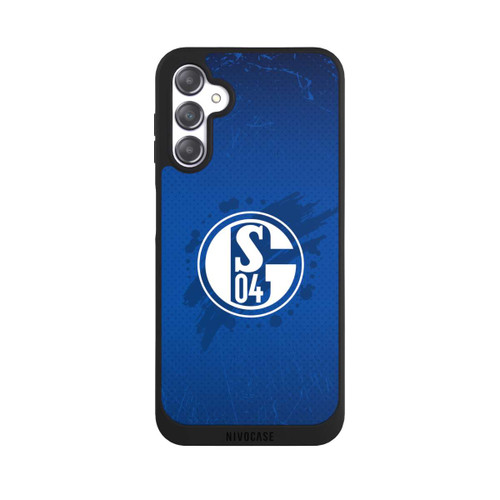 Samsung Galaxy A14 5G NIVOpure Schalke 04 Farbe Fleck Blau