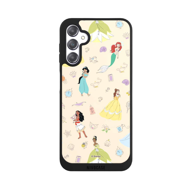 Galaxy A14 5G NIVOpure Princess Pattern Beige Disney Princess