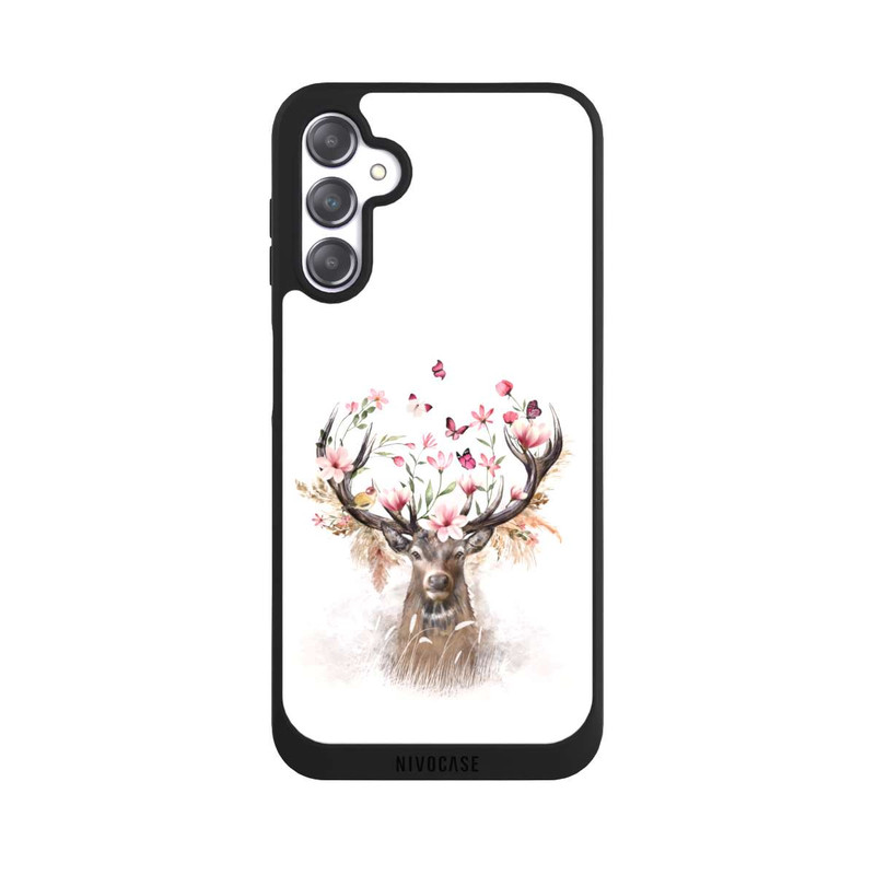 Galaxy A14 5G NIVOpure Hirsch Blumen Geweih
