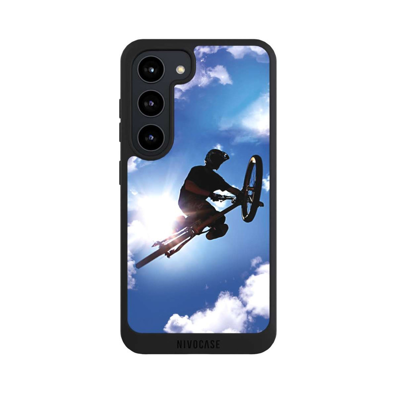 Galaxy S23 NIVOpure Flying so High with my Bike in the Sky