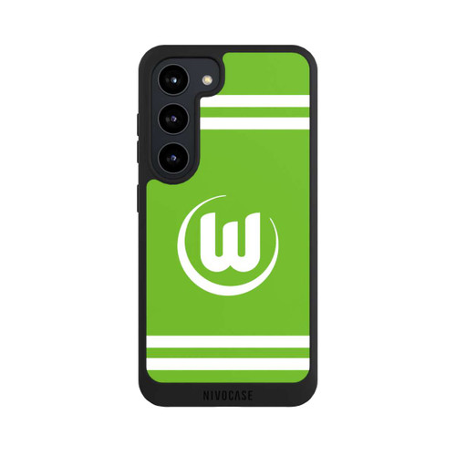 Samsung Galaxy S23 NIVOpure VfL Wolfsburg Banderole Grün