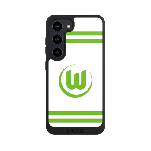 Samsung Galaxy S23 NIVOpure VfL Wolfsburg Banderole Weiß